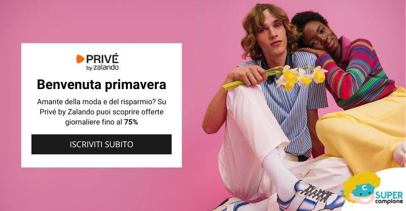 Zalando Privè: approfitta degli sconti di primavera fino al 75%