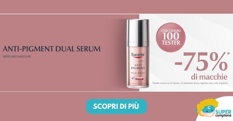 Eucerin: ricevi gratis Anti-Pigment Dual Serum antimacchie per il viso Eucerin: ricevi gratis Anti-Pigment Dual Serum antimacchie per il viso