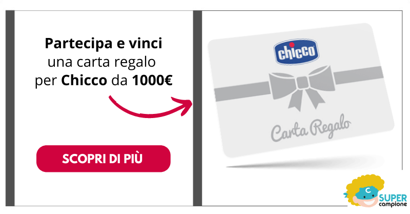 Vinci una carta regalo per Chicco dal valore di 1000€