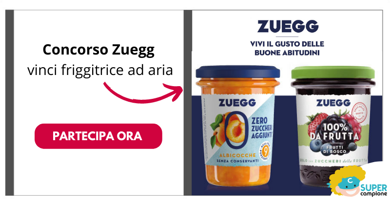Concorso Zuegg: vinci ogni giorno 3 friggitrici Concorso Zuegg: vinci ogni giorno 3 friggitrici