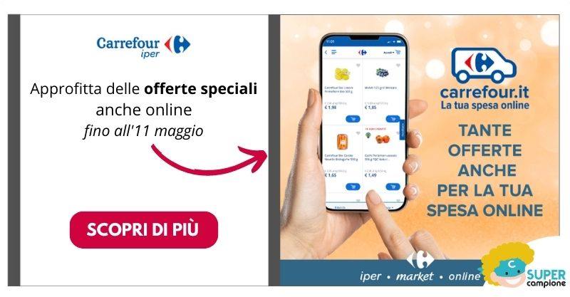 Carrefour: tante offerte anche per la tua spesa online