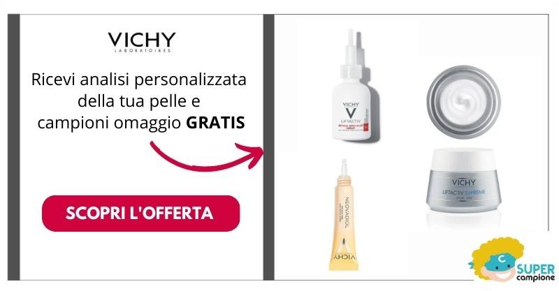 Ricevi gratis campioni Vichy più adatti alla tua pelle con Skin Consult