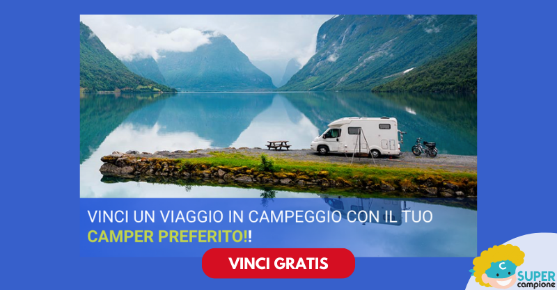 Vinci un viaggio con il tuo camper preferito!